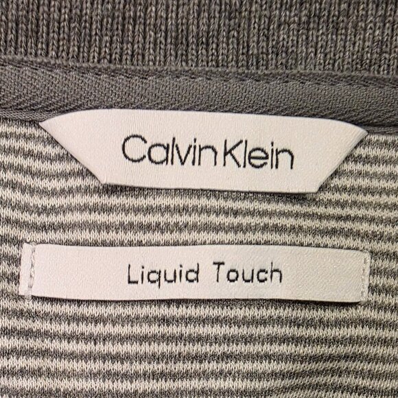 Calvin Klein Polo Shirt Liquid XXL - Picture 2 of 4
